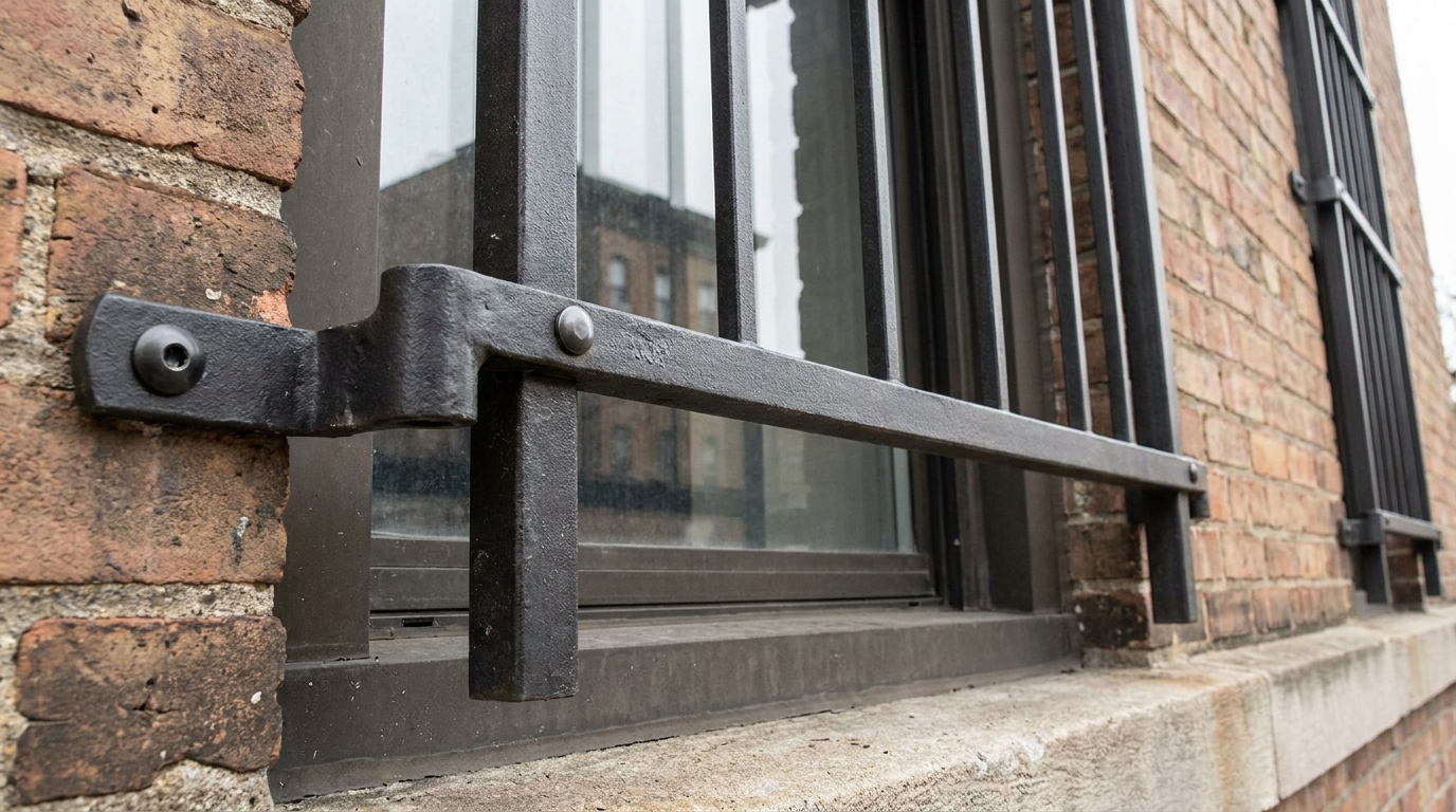 Anti-theft window security bars - Window Security Bars by SWB