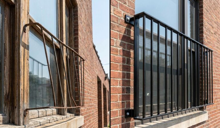 Cheap window bars bent - Window Security Bars by SWB