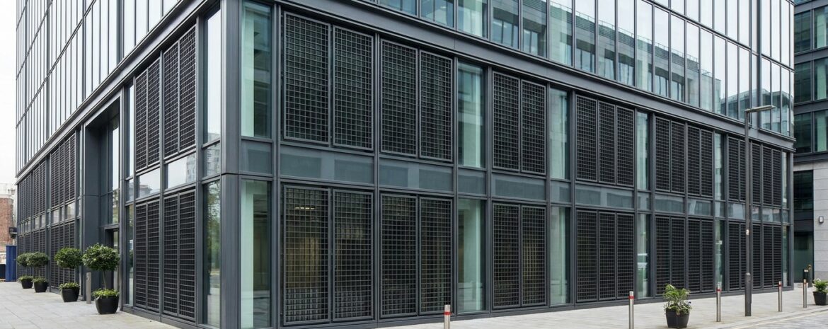 Commercial building window secur - SWB Window Security Bars