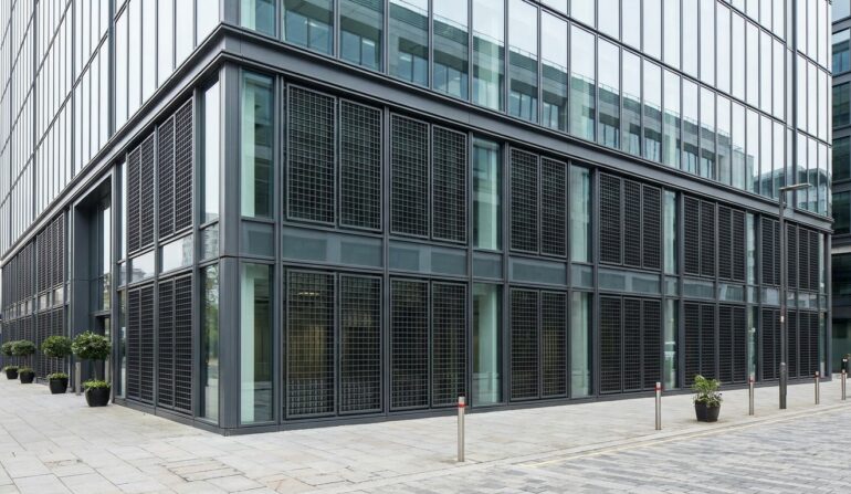 Commercial building window secur - SWB Window Security Bars