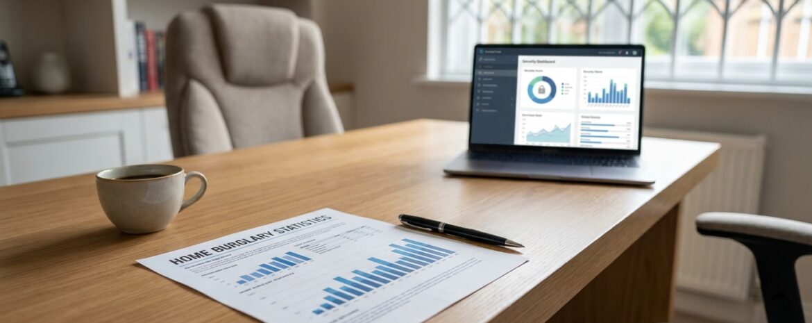 Crime statistics report on desk - Window Security Bars by SWB