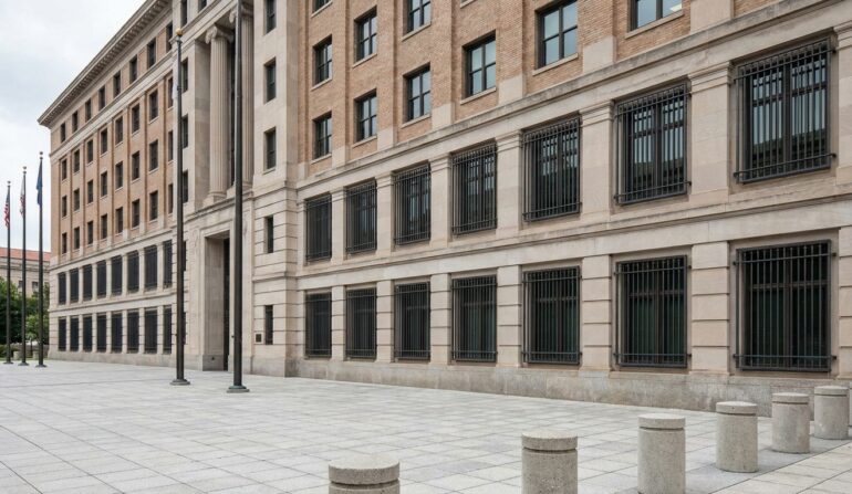 Government building window bars - Window Security Bars by SWB