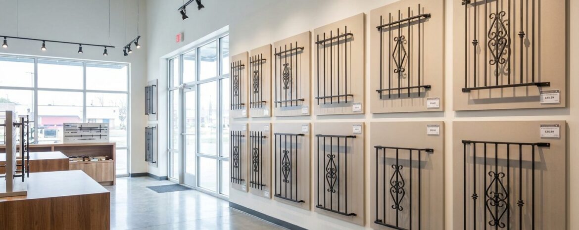 Hardware store window security bars - Window Security Bars by SWB