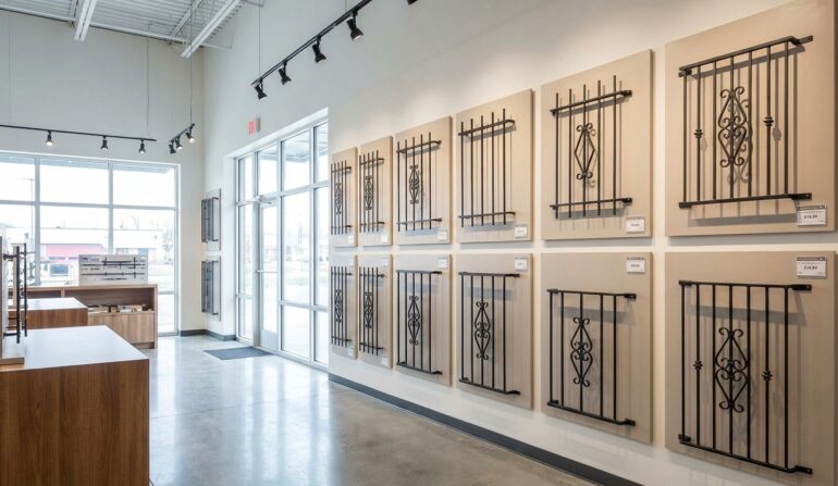 Hardware store window security bars - Window Security Bars by SWB