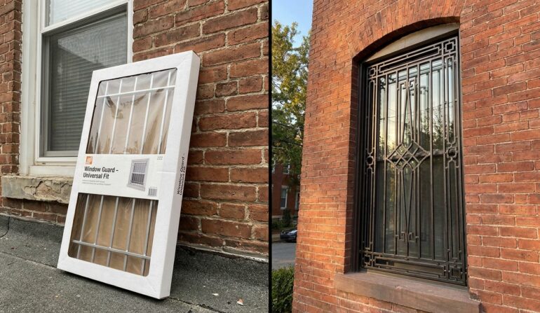 Window guard comparison packagin - SWB Window Security Bars