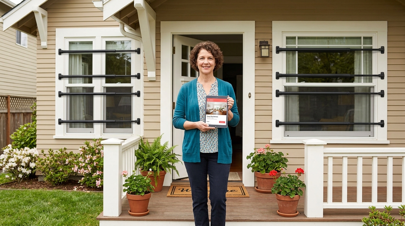 Airbnb host rental property secu…