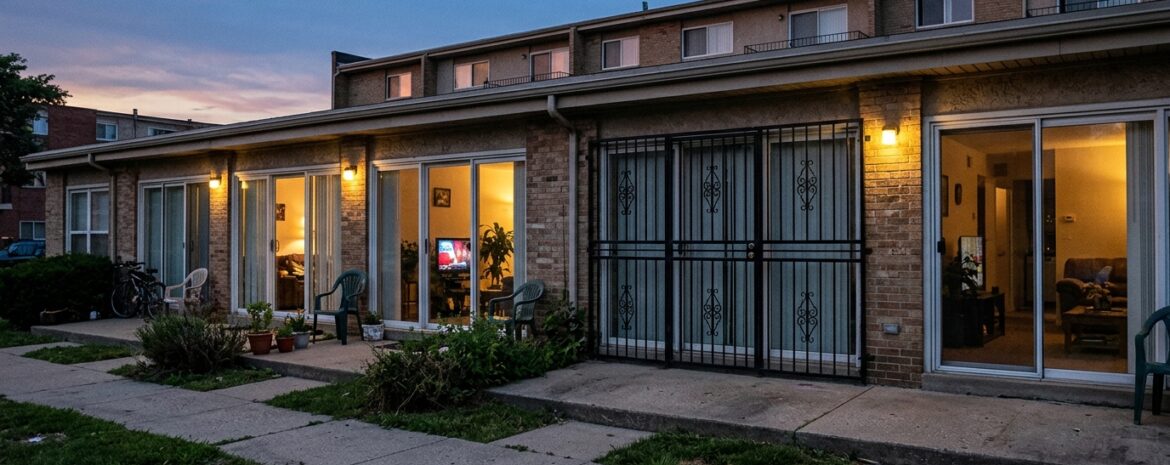 Apartment Doors With Security Bars