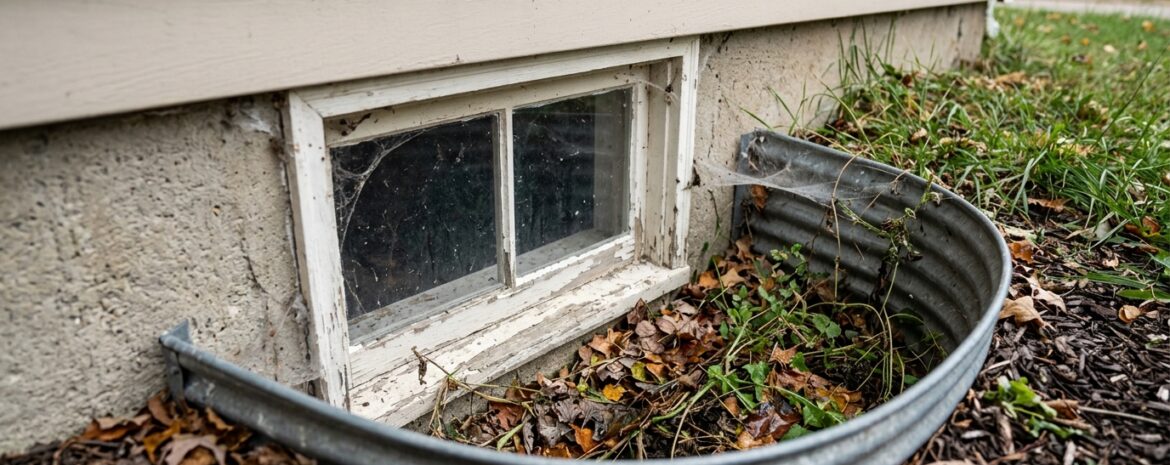 Basement Window Overlooked - window security bar installation