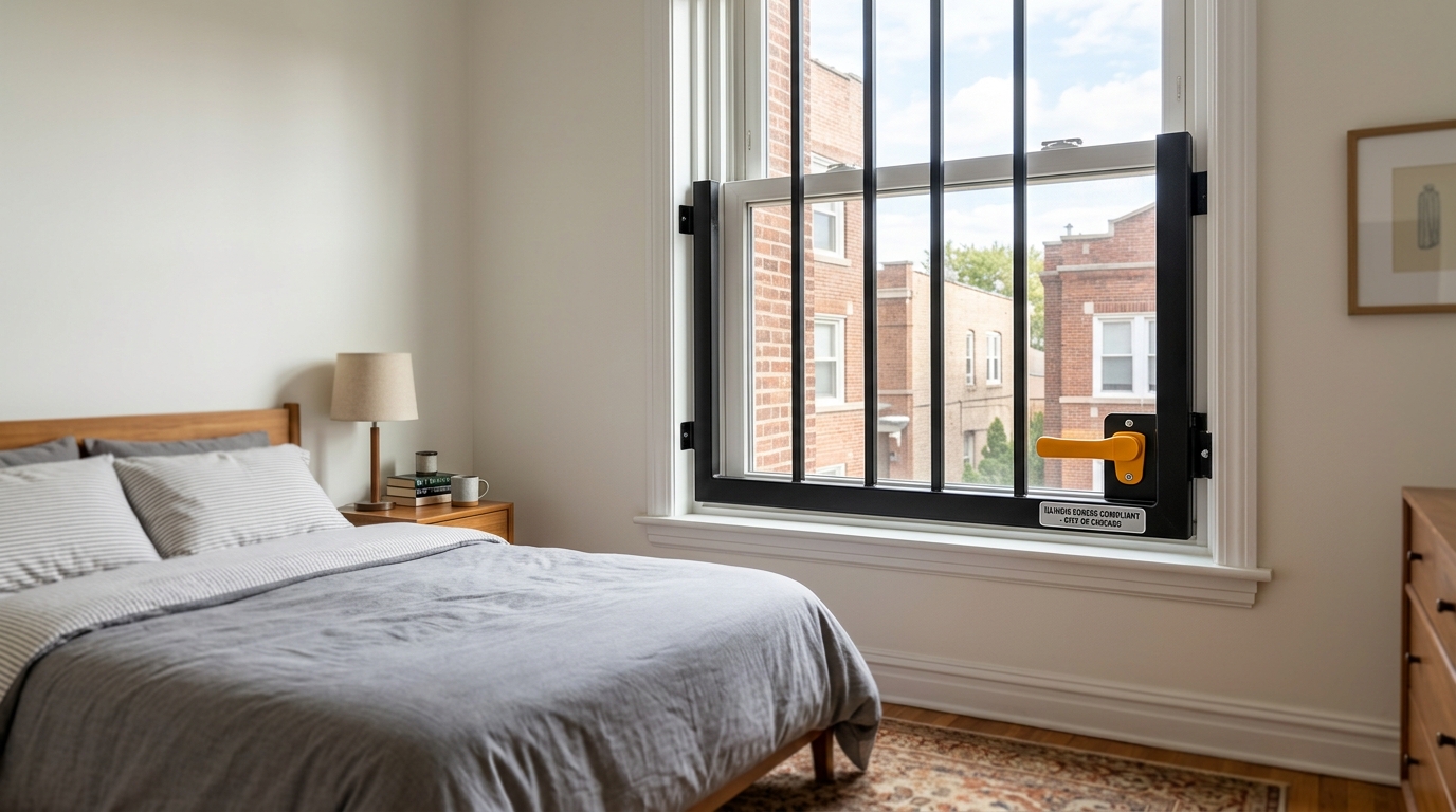 Burglar bars Chicago