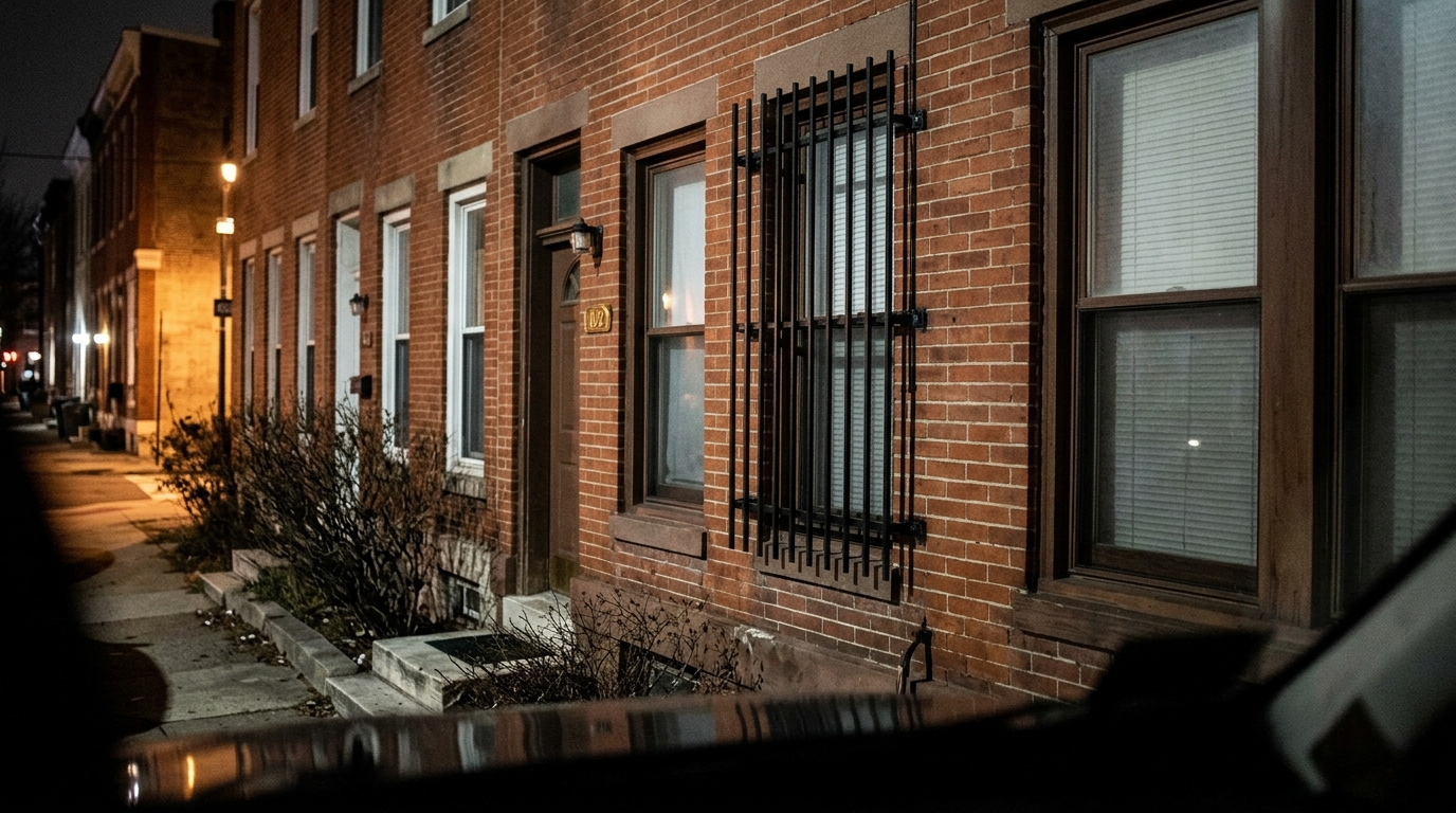 Burglar deterrence visible