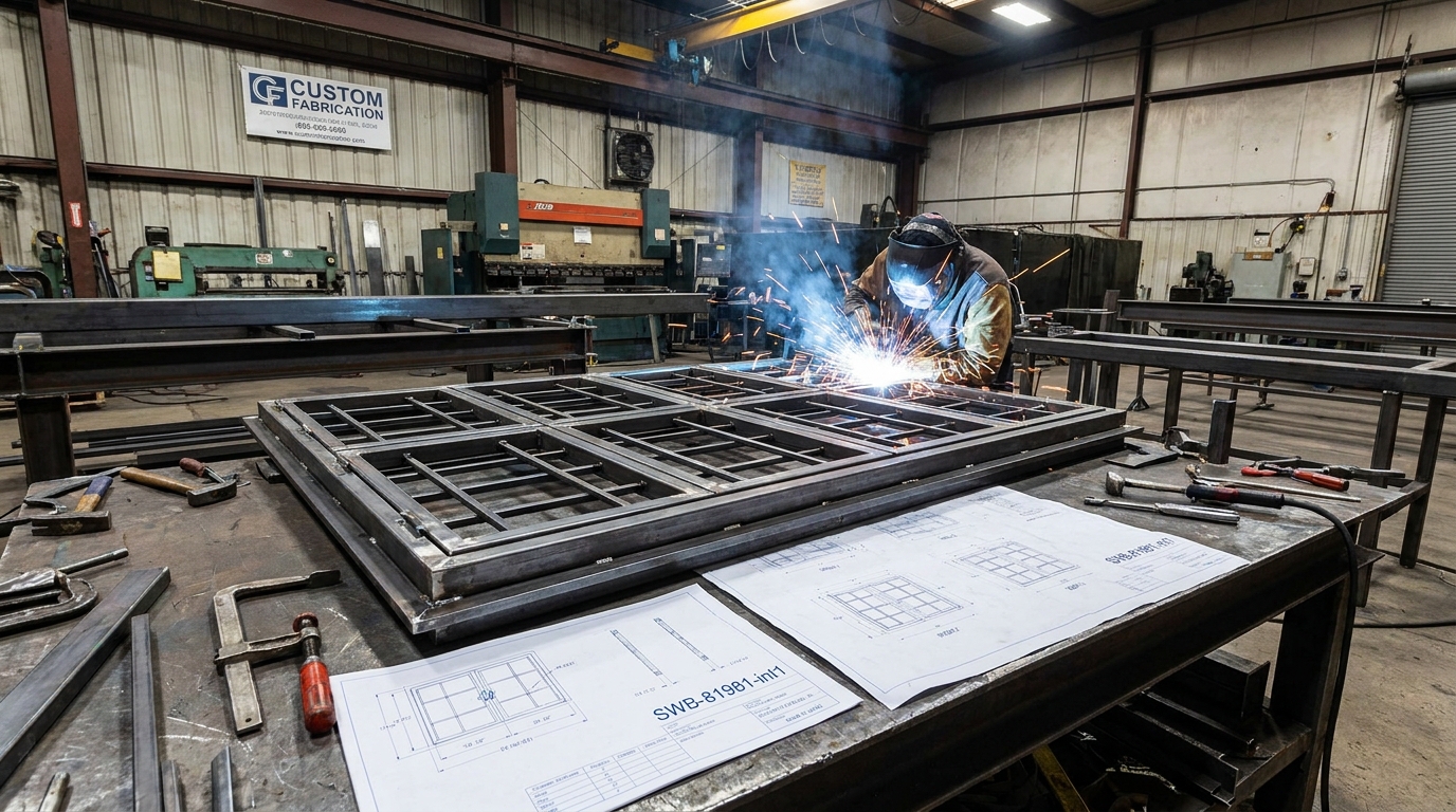 Custom fabrication window