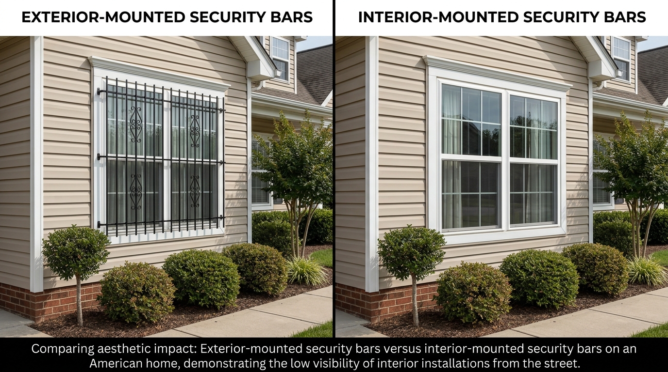 Interior vs. Exterior Window Bars: Pros, Cons & Which