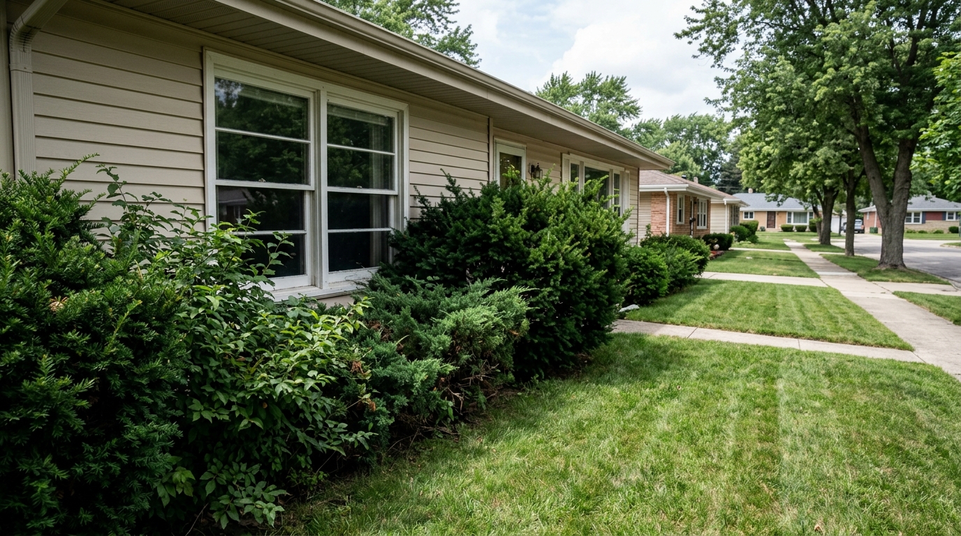 Ground-floor window hidden