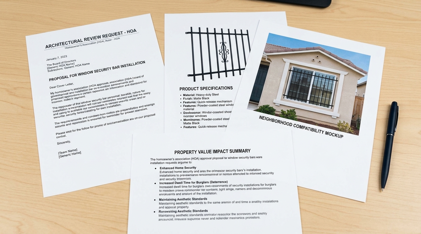 HOA proposal packet for security…