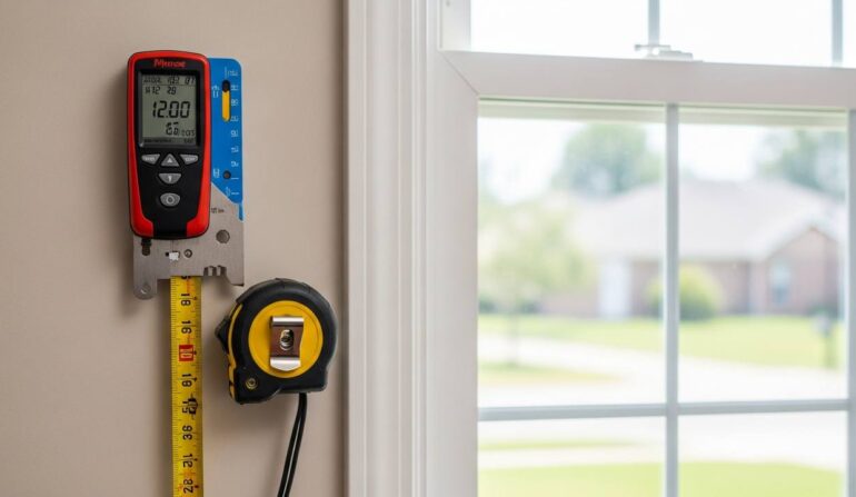 Window security bars installation — How to Find Studs for Window Bar Installation