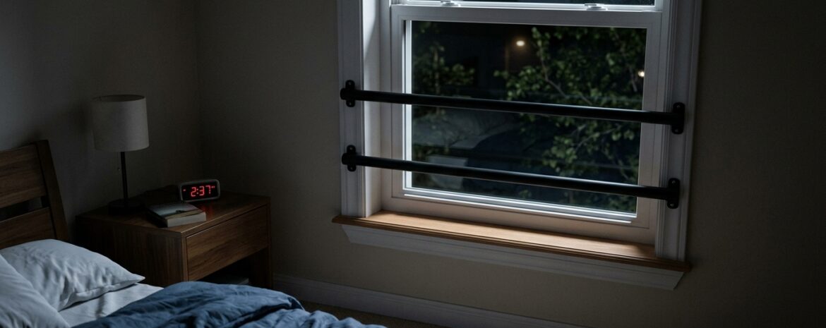 Removable Security Bars - window security bar installation