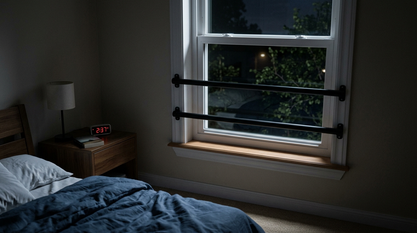 Removable security bars