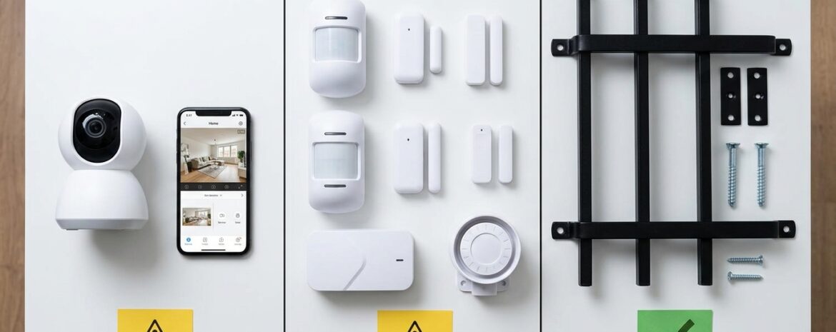 Security Products Comparison Layout