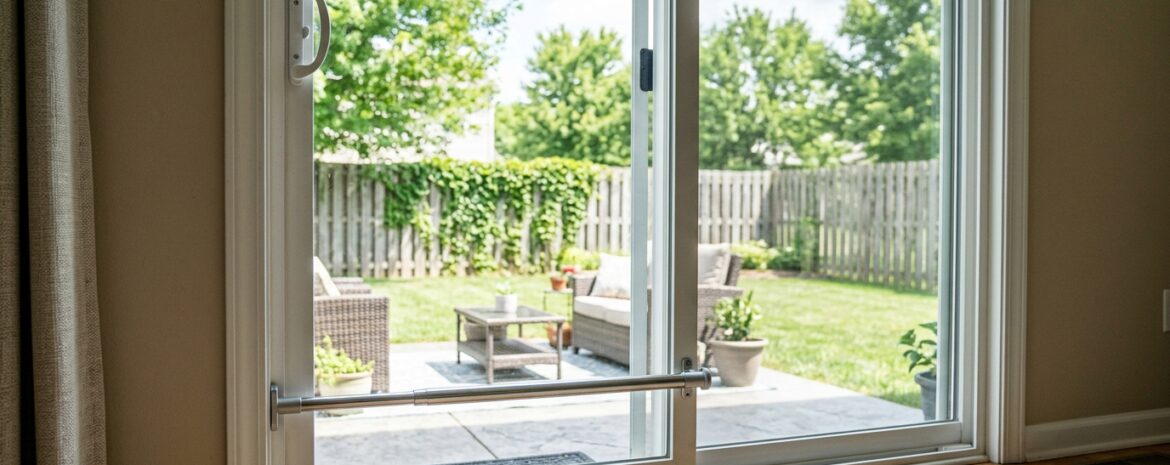Sliding Glass Door Security Bar