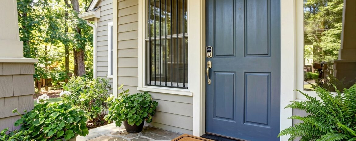 Smart Lock Security Bars Rental