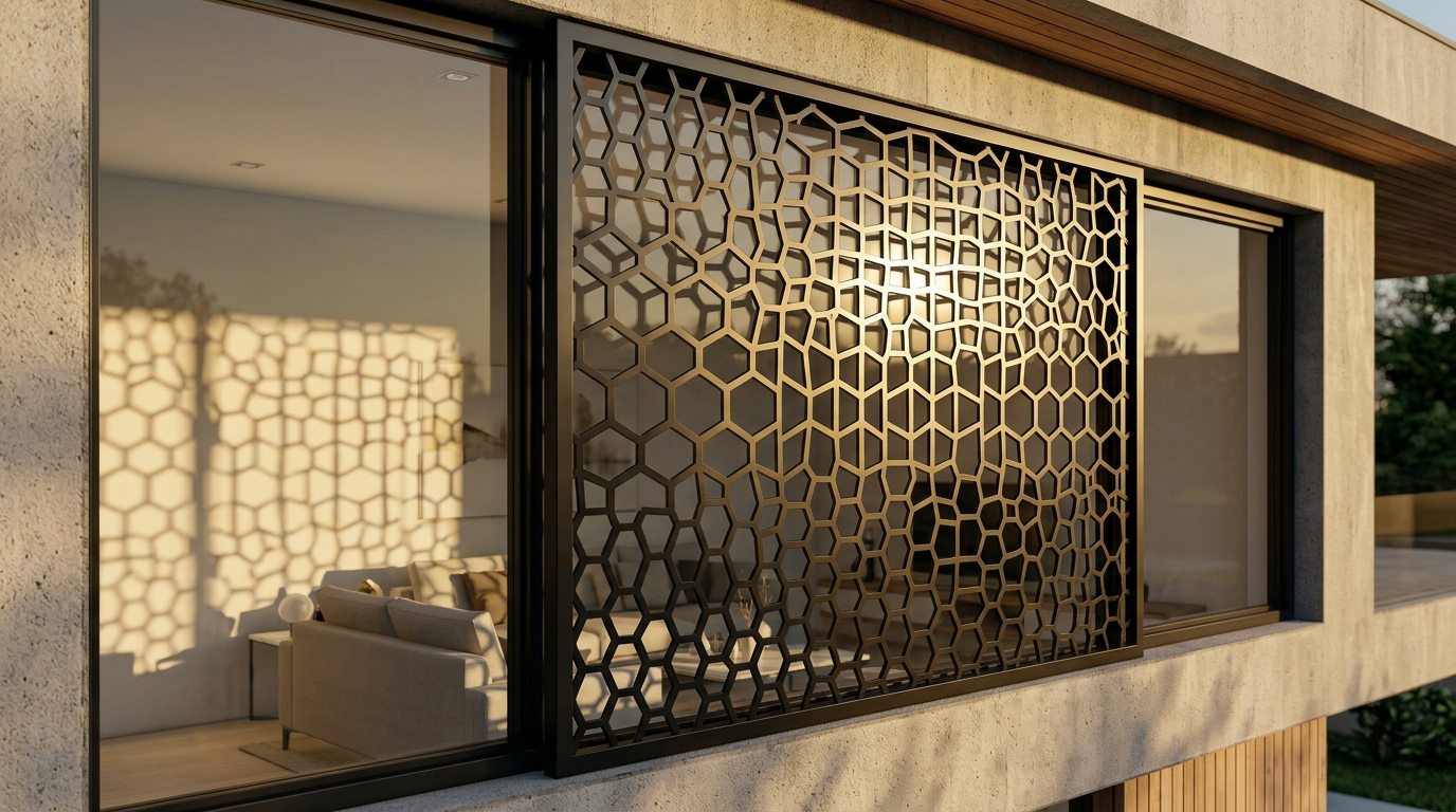 Steel Security Grill - window security bar installation