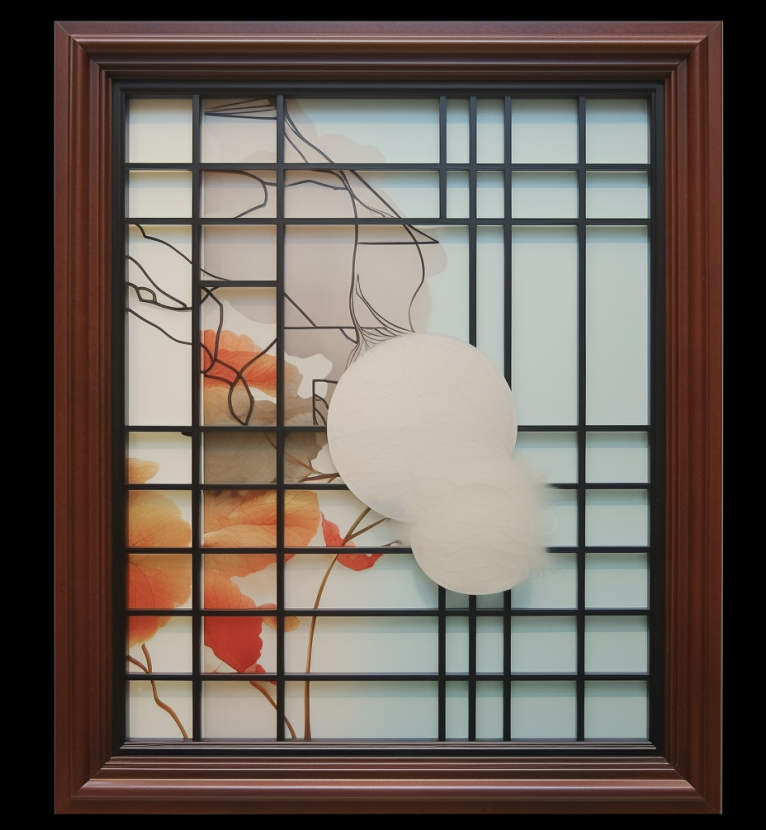 Elegant window bars blending with home architecture