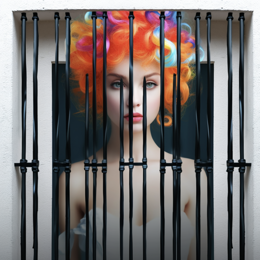 Security bars protecting ground floor windows