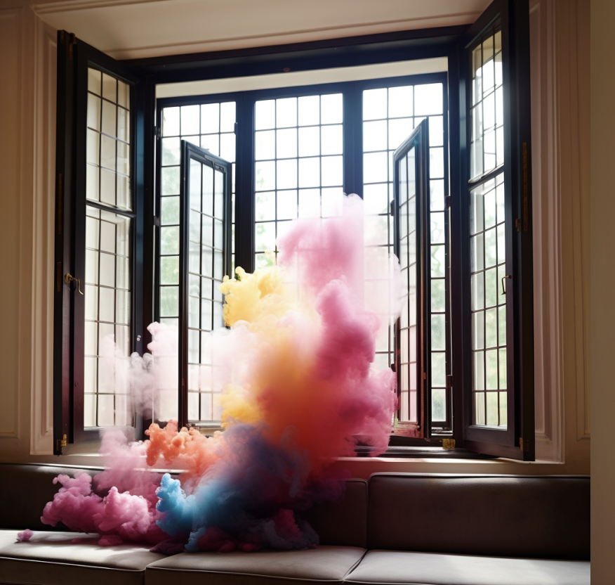 Elegant window bars blending with home architecture