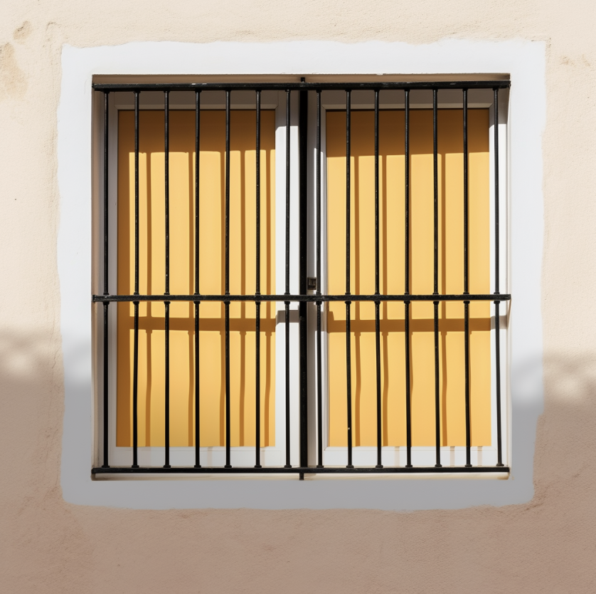 Child safe window security bars residential