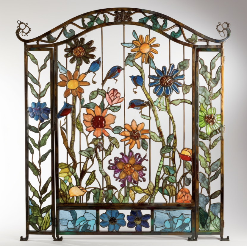 Steel window bars providing home protection