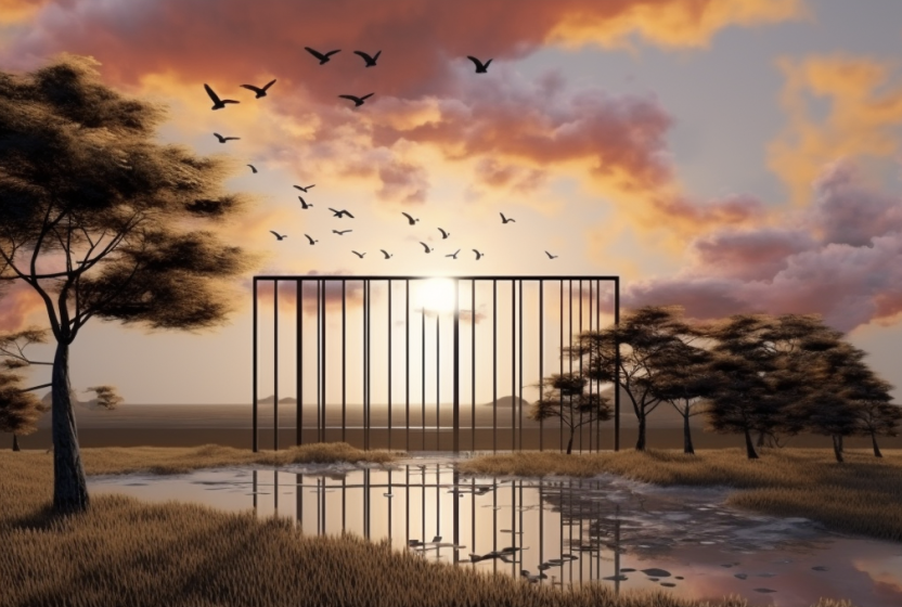 Elegant window bars blending with home architecture