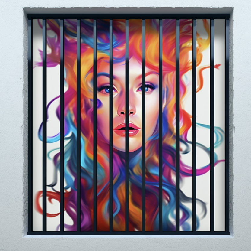 Modern window security bars with sleek design