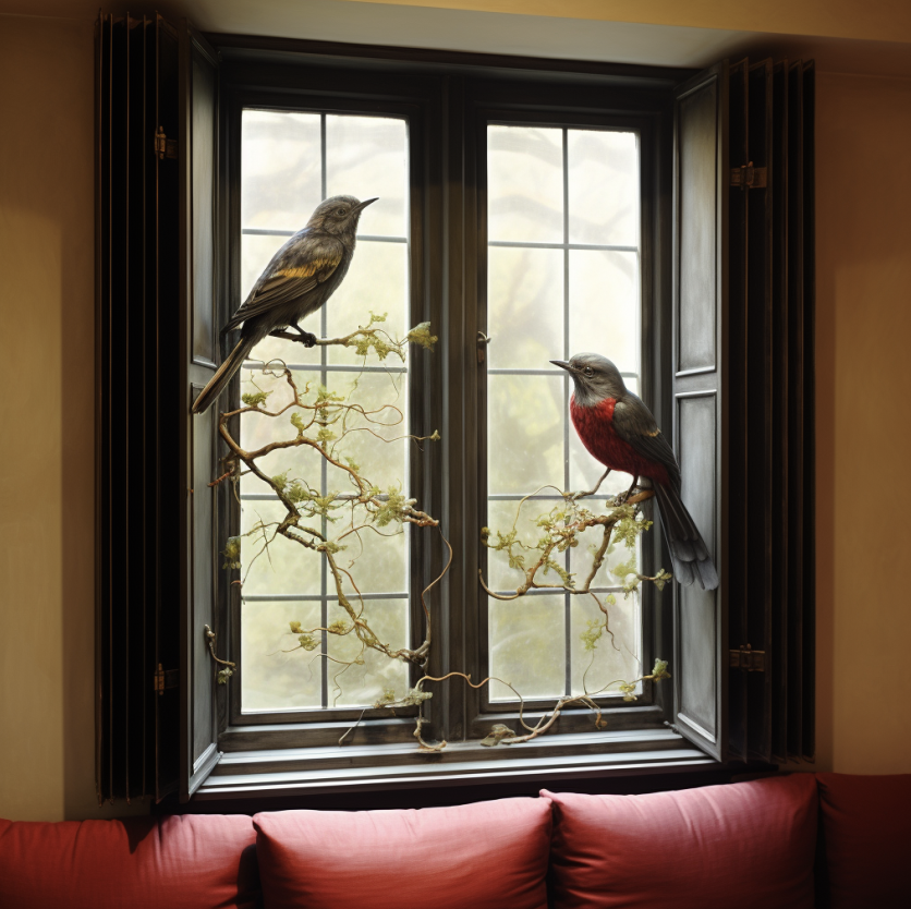 Home window security bars modern installation