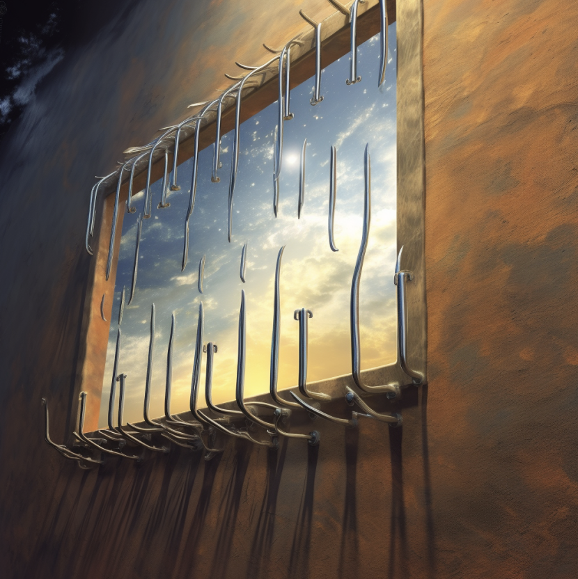 Adjustable security bars for home windows