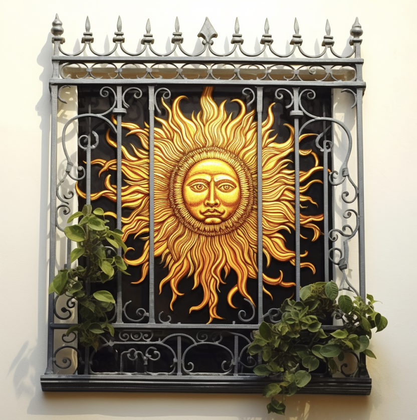 Window bars for sliding glass door protection