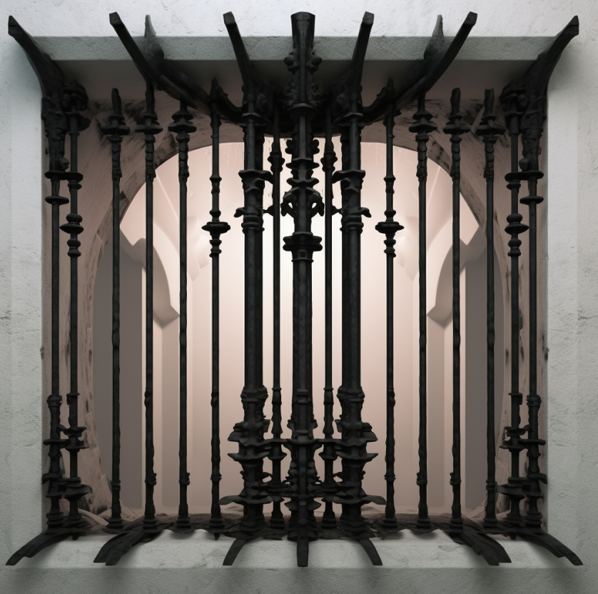 Quick release window bars passing fire inspection