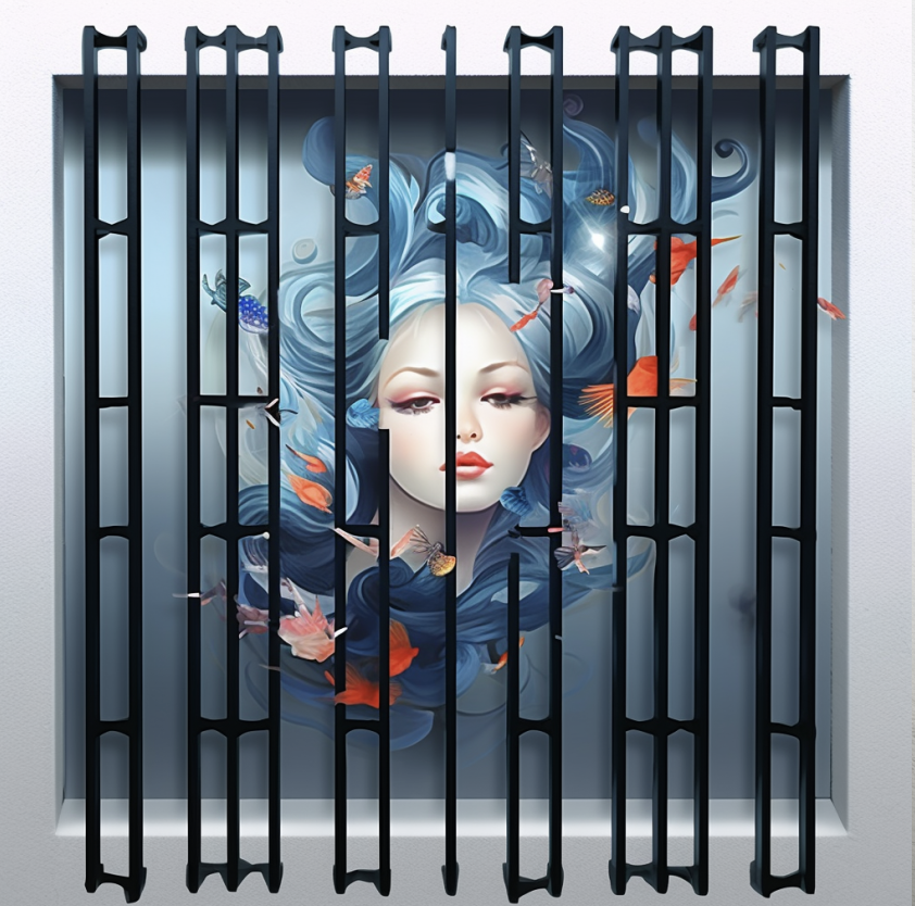 Secure basement windows with steel security bars