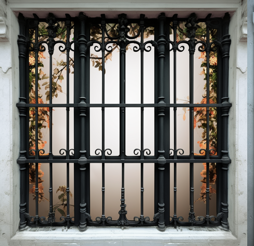 Elderly homeowner using quick release window security bars