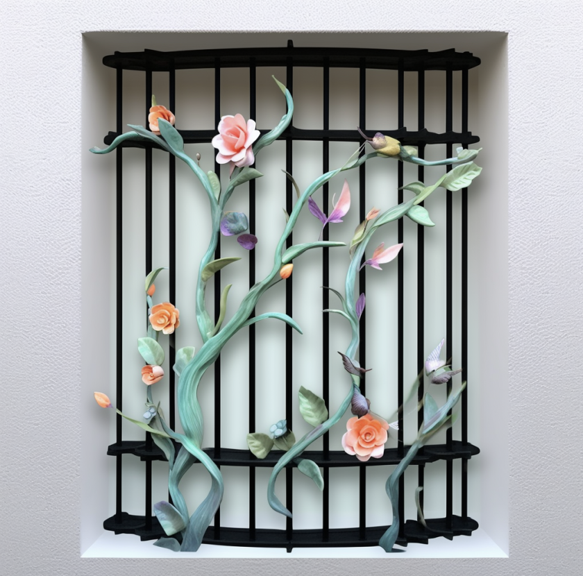 Ground floor sliding door security bar installation