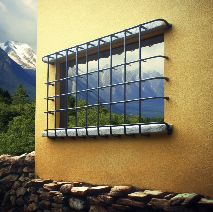 Telescopic window bars adjustable for sliding doors