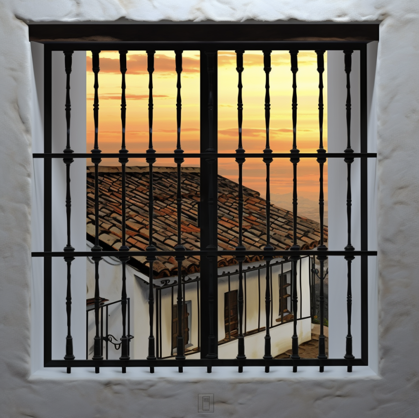 Home security product comparison chart bars vs electronics