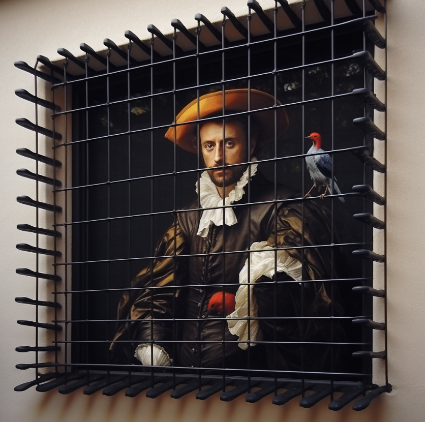 Removing rust from window security bars step by step