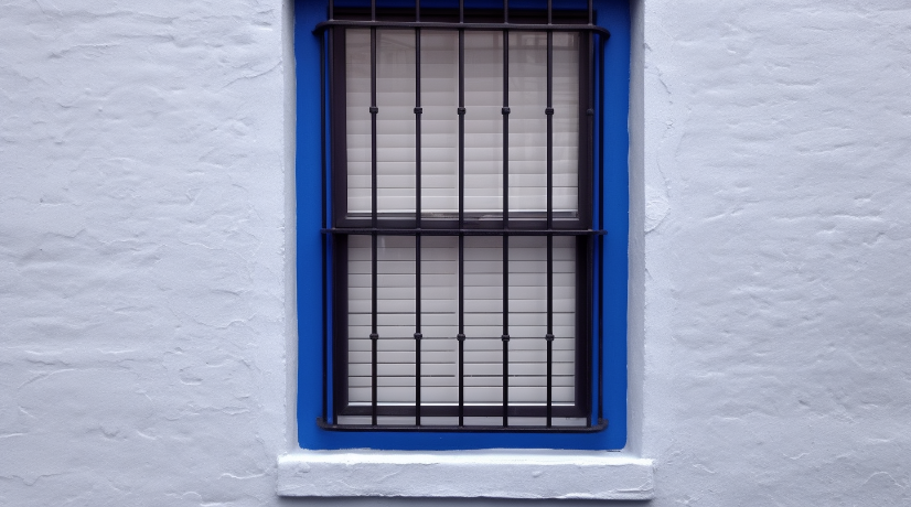 Security bars on vinyl windows proper installation