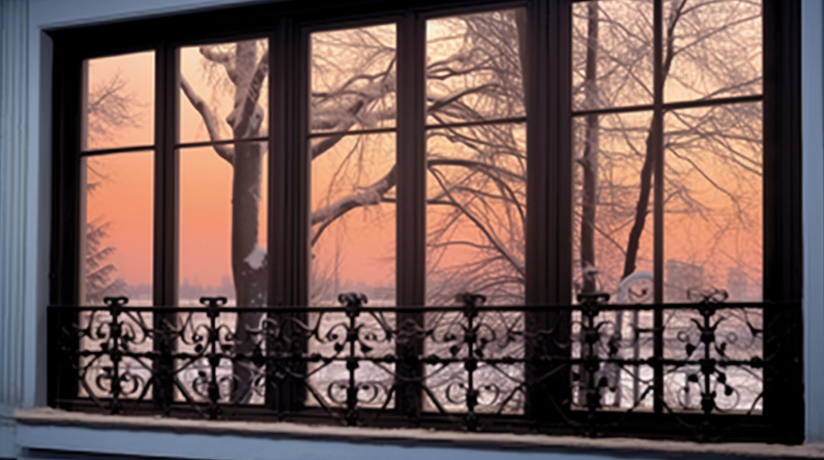 Garage door window security bars theft prevention