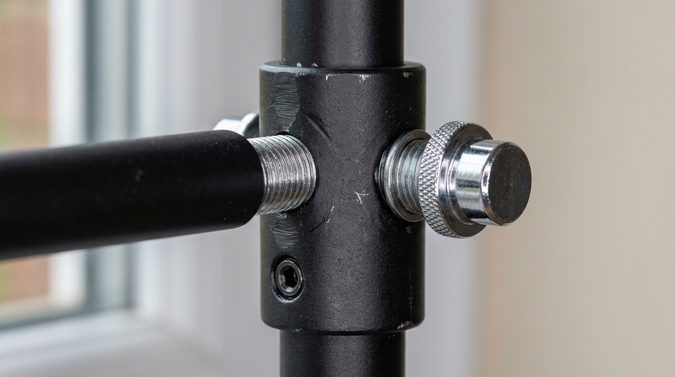 Telescopic bars locking