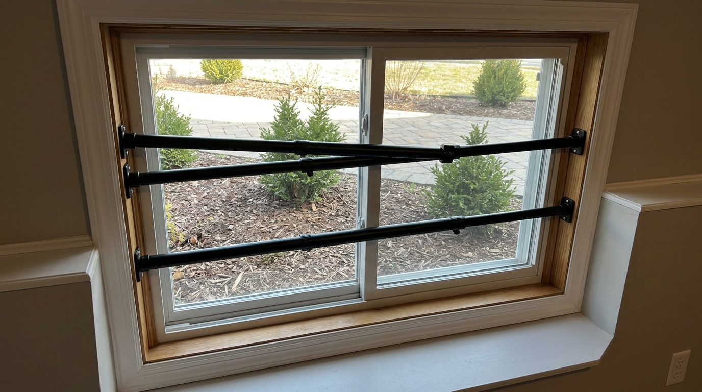 Telescopic bars protecting