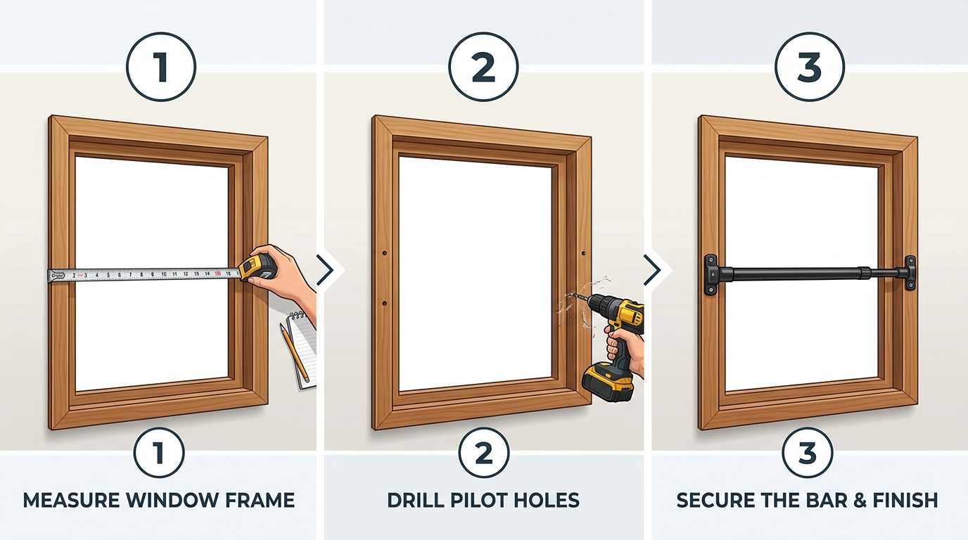 Three-step easy installation pro…