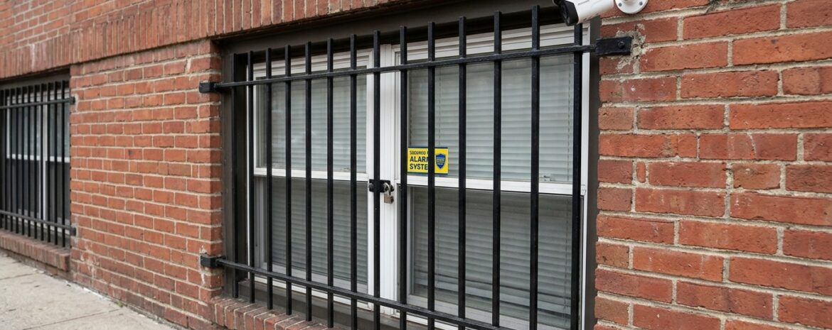 Window Bars Alarm - window security bar installation