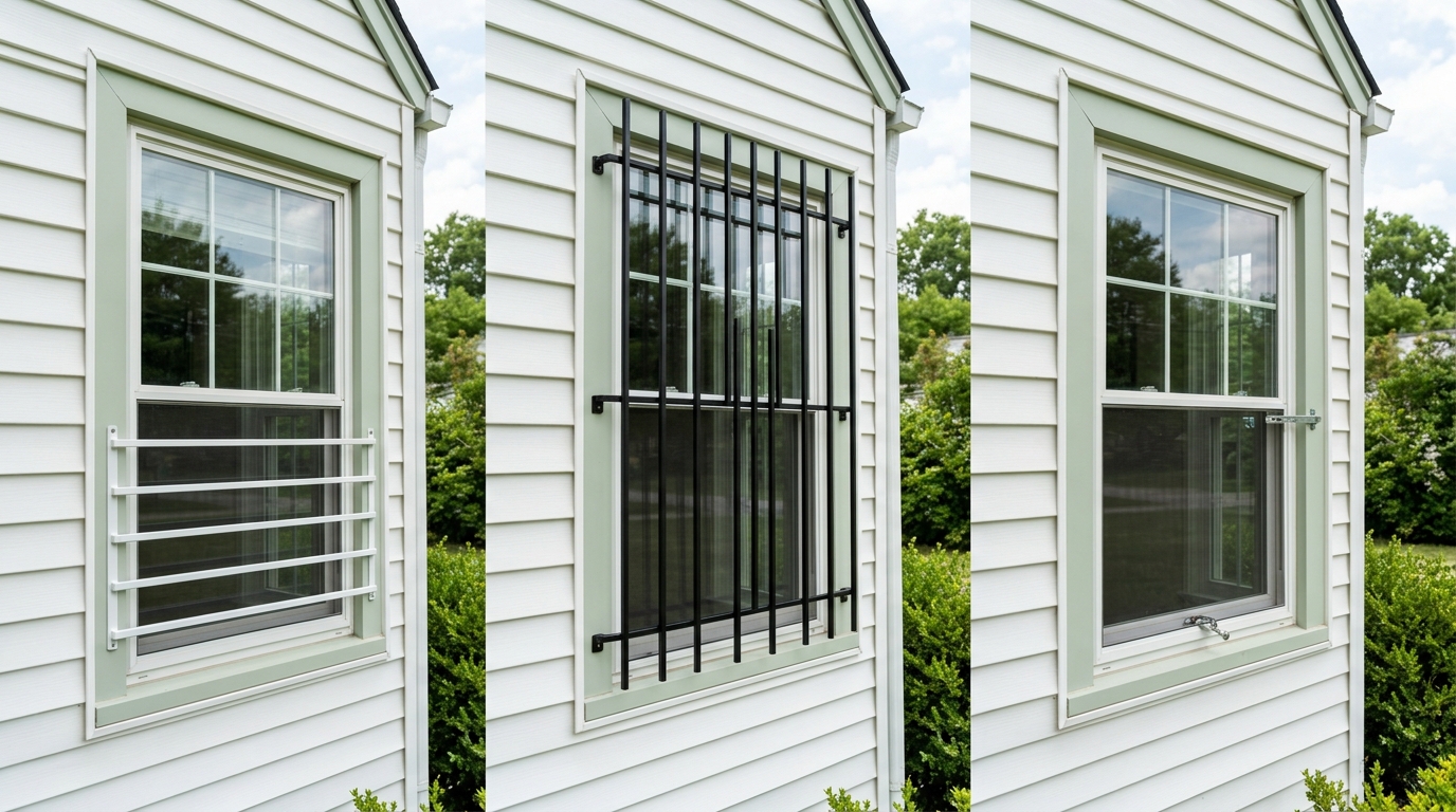 Window guards bars stops comparison