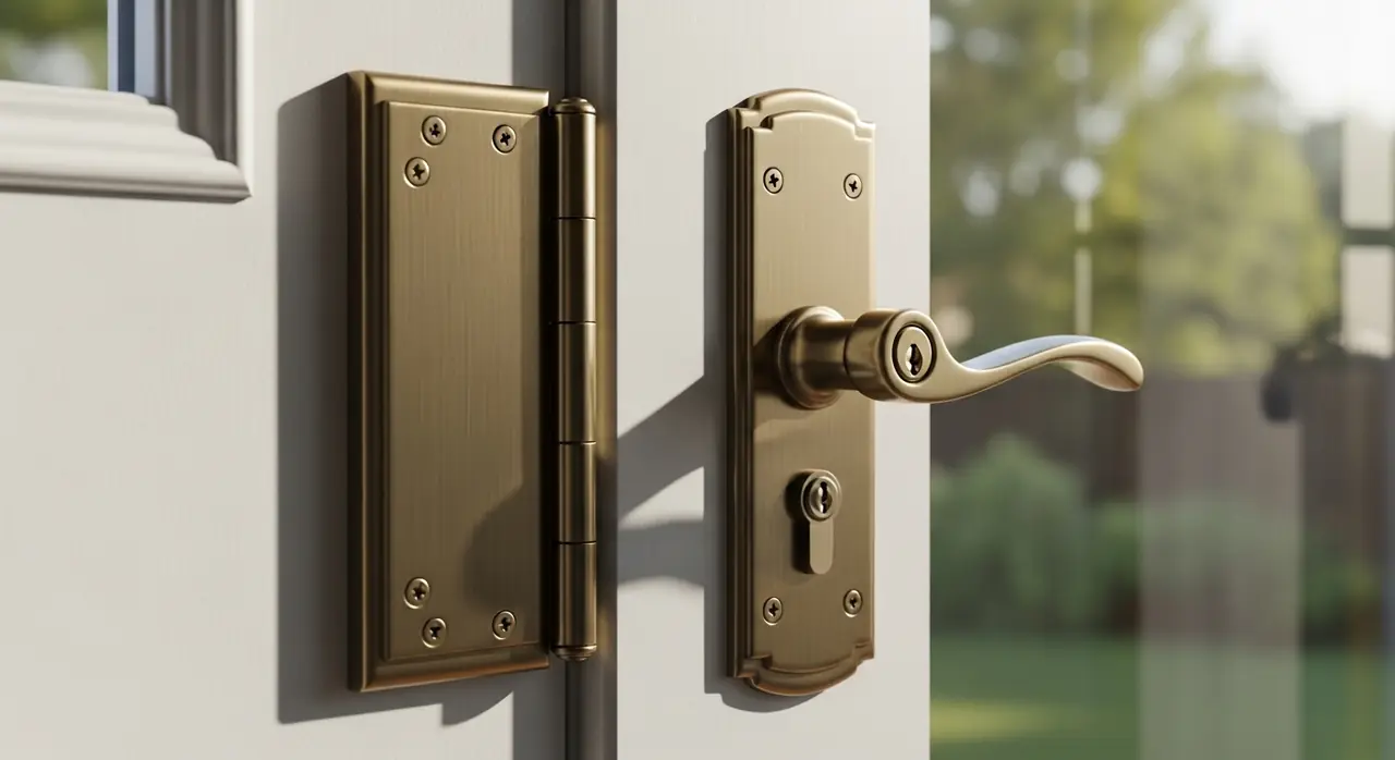 back kitchen door hardware daylight — product feature